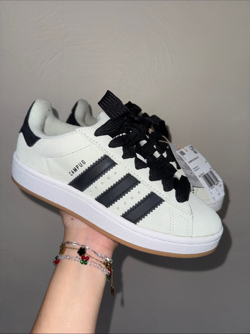 Adidas Campus 00s W JQ7413 Green Black Gum Sneakers NWT 5.5